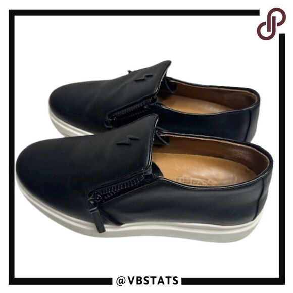 Giuseppe Zanotti Women's Black Fashion Sneakers with zip sides in Size 10 US - Picture 1 of 13